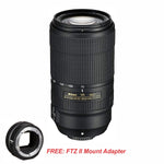 Nikon AF-P NIKKOR 70-300mm F4.5-5.6E ED VR Lens