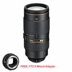 Nikon AF-S NIKKOR 80-400mm F4.5-5.6G ED VR Lens