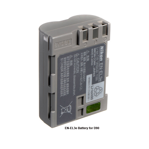 Nikon EN-EL3e Battery for D90