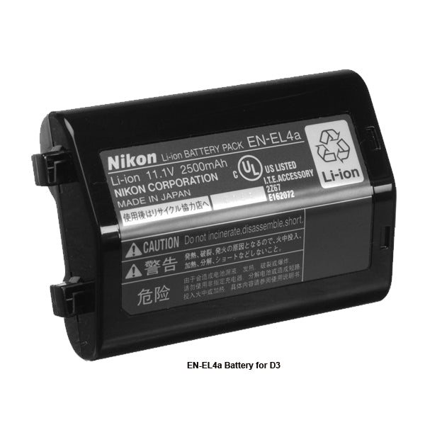 Nikon EN-EL4a Battery for D3