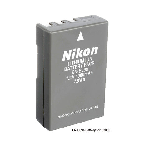 EN-EL9a Battery for D3000