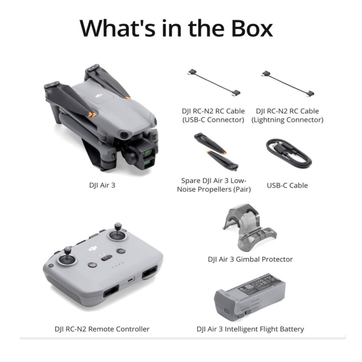 DJI Air 3 FMC RC-N2 / RCN2 Drone