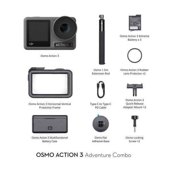 DJI Action 3 Adventure Combo