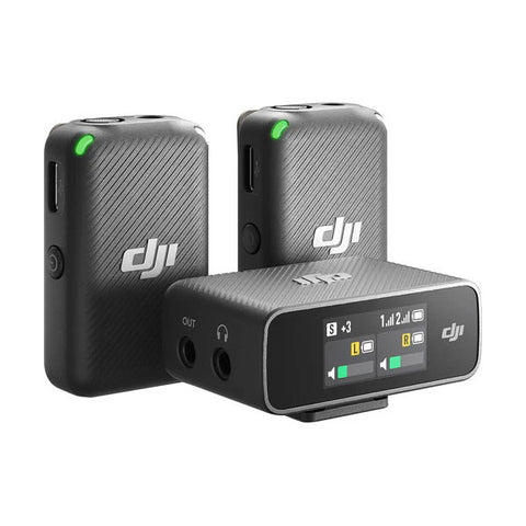 DJI Mic Compact Digital Wireless Microphone System / Recorder for Camera & Smartphone 1 Transmitter