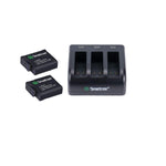 SMA808 HERO8 2Pack BATTERY+3-SLOT CHARGER