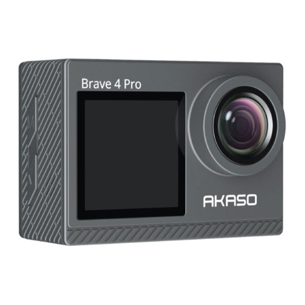 AKASO Brave Pro Action Camera Kit (2 Batteries, Dual Charger, Remote)