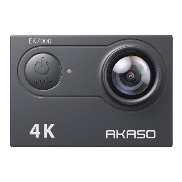 EK7000 Action Camera 2 Batteries + Dual Charger + Remote — alternate view