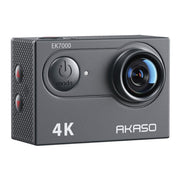 EK7000 Action Camera 2 Batteries + Dual Charger + Remote