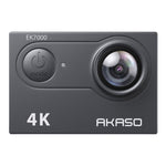 EK7000 Action Camera 2-Battery Set with Dual Charger & Remote