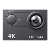 EK7000 Action Camera 2-Battery Set with Dual Charger & Remote