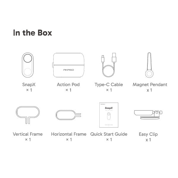 SNAP X Action Camera