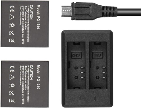 Battery Kit for Brave 7LE incl Charger + 2 Batteries
