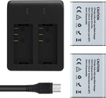 BATTERY KIT for BRAVE 4PRO V50X incl Charger + 2 Batteries