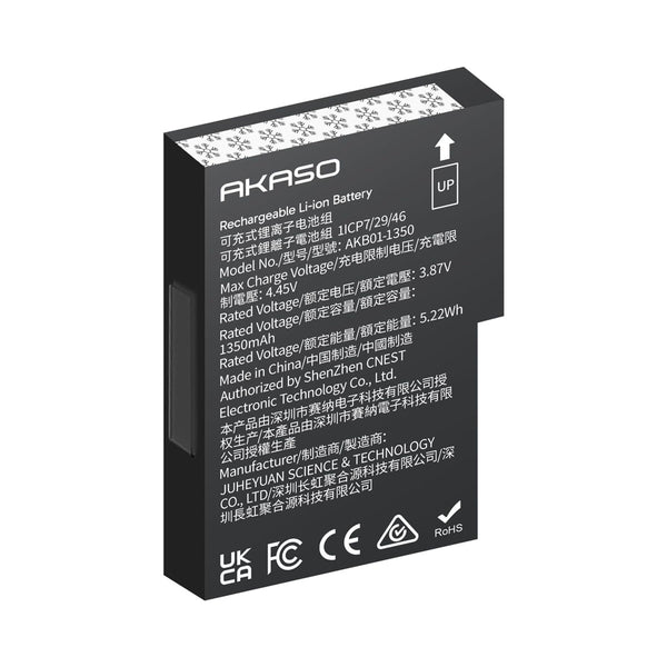 AKASO 360 Camera Replacement Battery