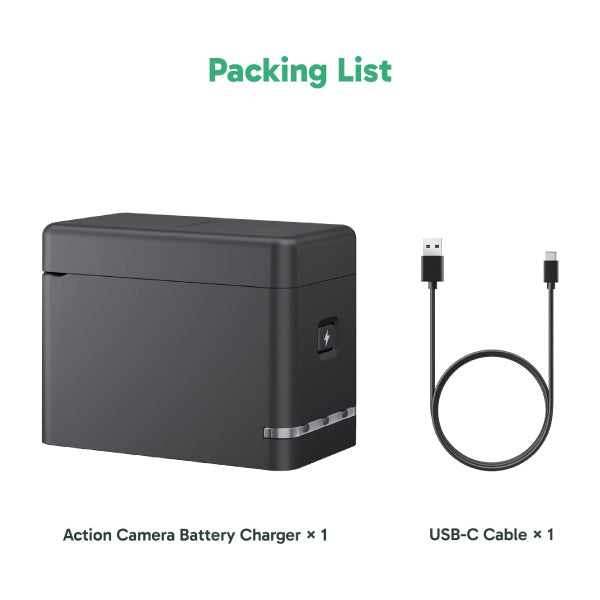 360 Camera 3-Battery Charger Hub