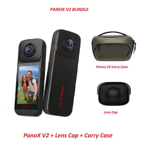 PanoX V2 + Lens Cap + Carry Case