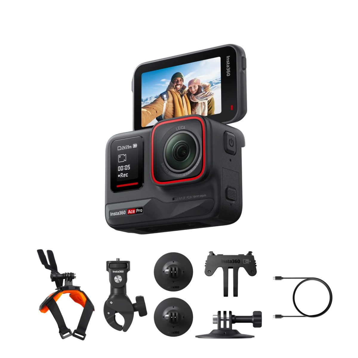 Insta360 Ace Pro Motorcycle Bundle Action Camera