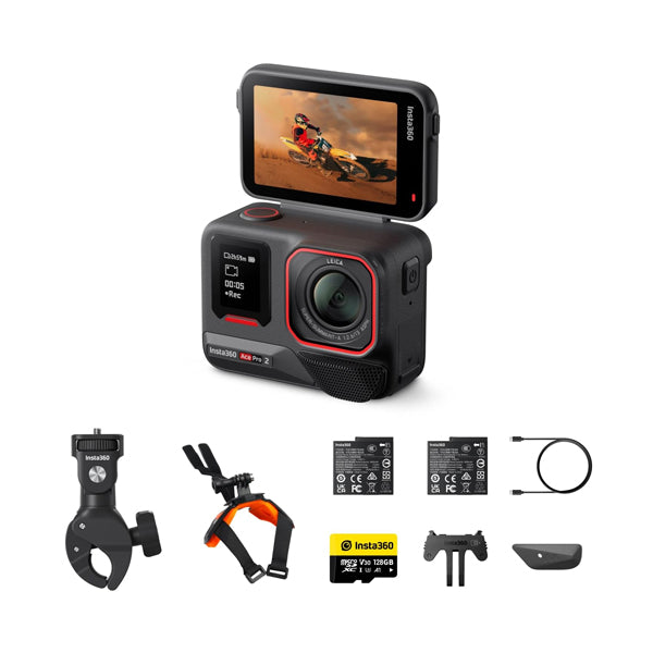 Insta360 ACE PRO2 Dual Battery Motorcycle Bundle