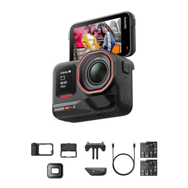 Insta360 Ace Pro 2 Action Camera Videography Bundle