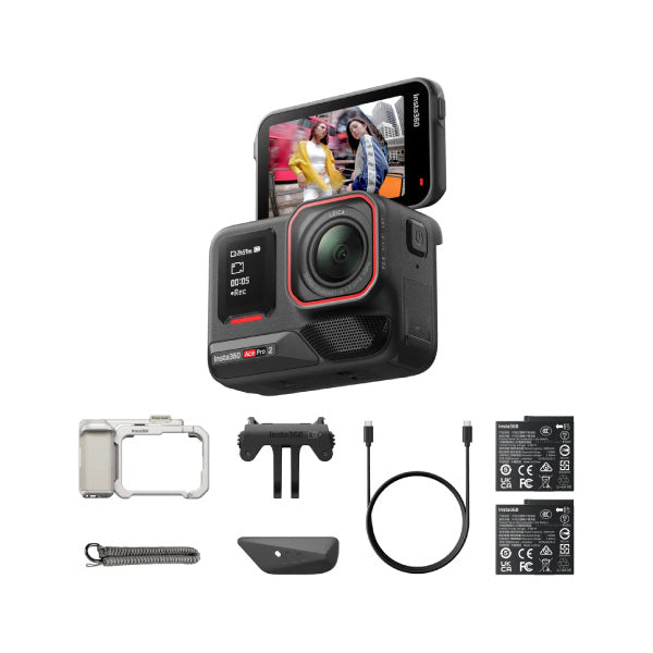 Insta360 ACE PRO2 Dual Battery XPLORER Bundle-Silver