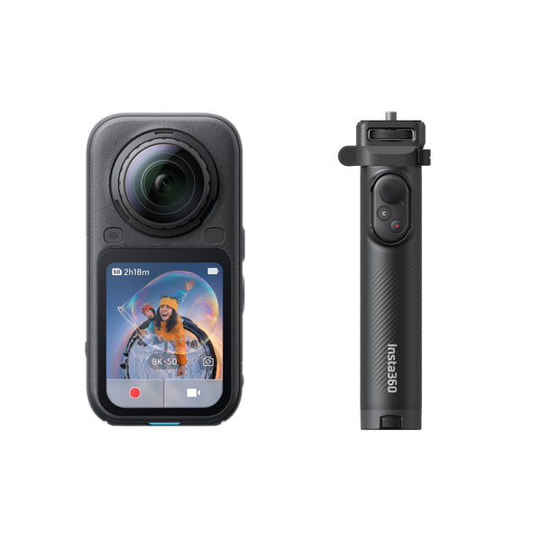 Insta360 X6 360 Camera Travel Bundle (Black)