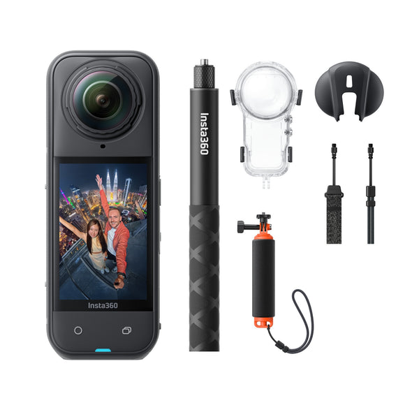 Insta360 X5 360 Camera Invisible Dive Bundle