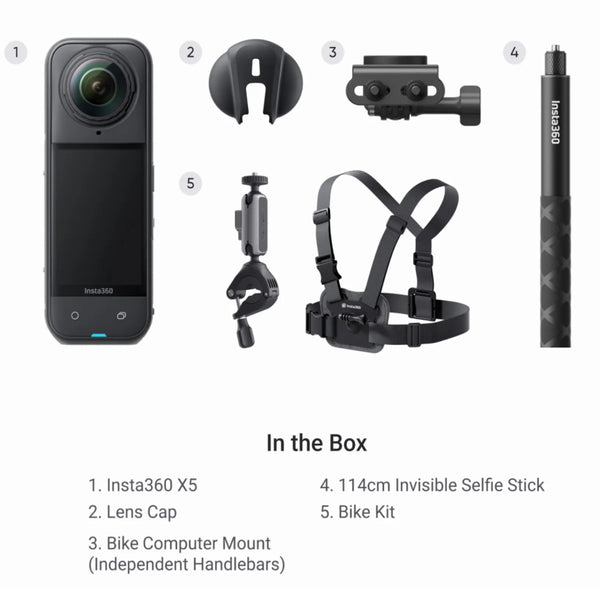 Insta360 X5 Cycling Bundle