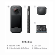 X4 AIR STARTER Bundle Midnight Black