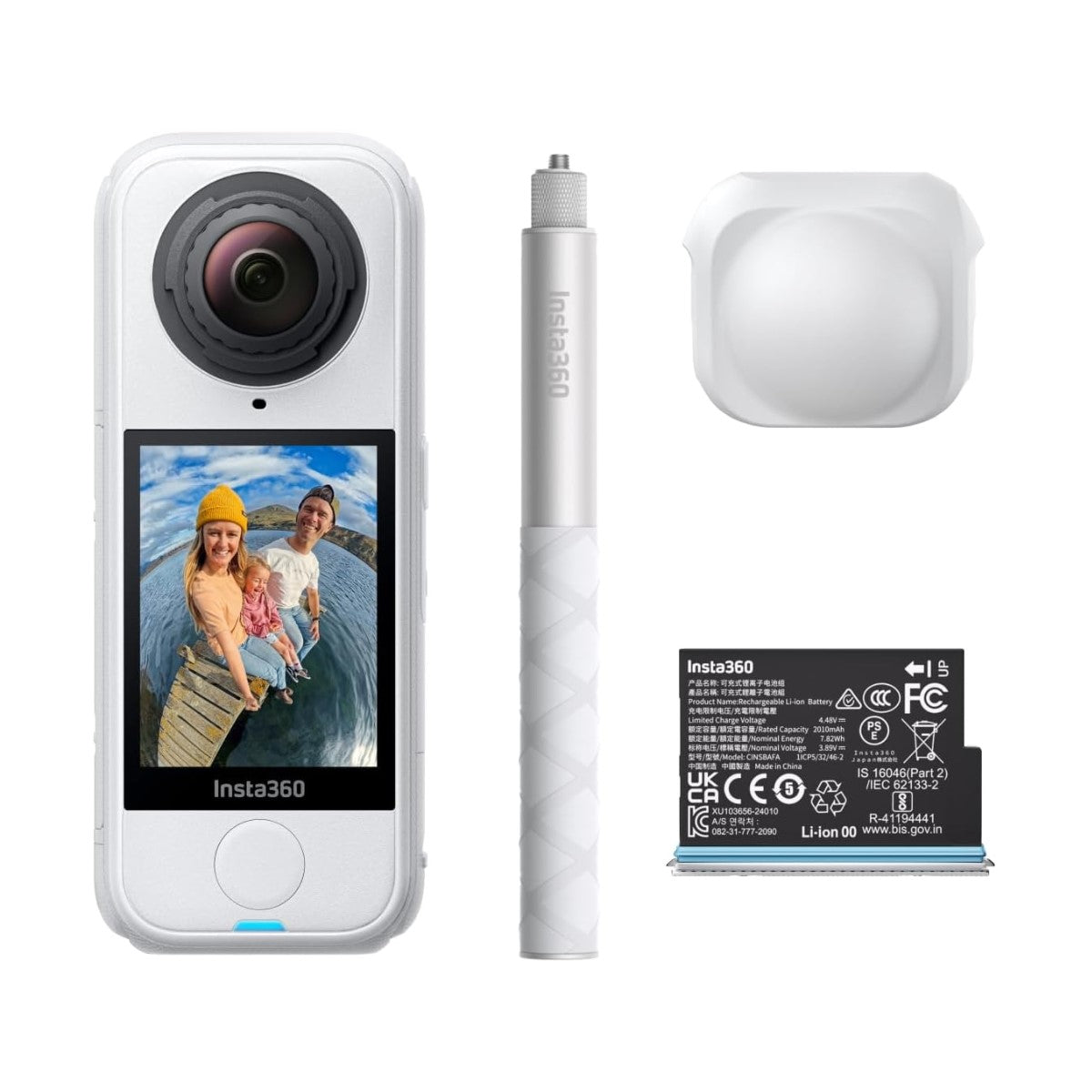 Insta360 X4 Air Action Camera Starter Bundle (White)