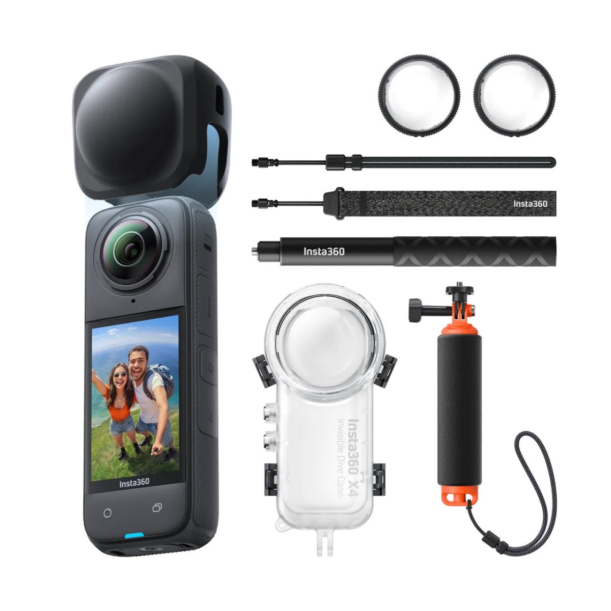 Insta360 X4 Invisible Dive Bundle Action Camera