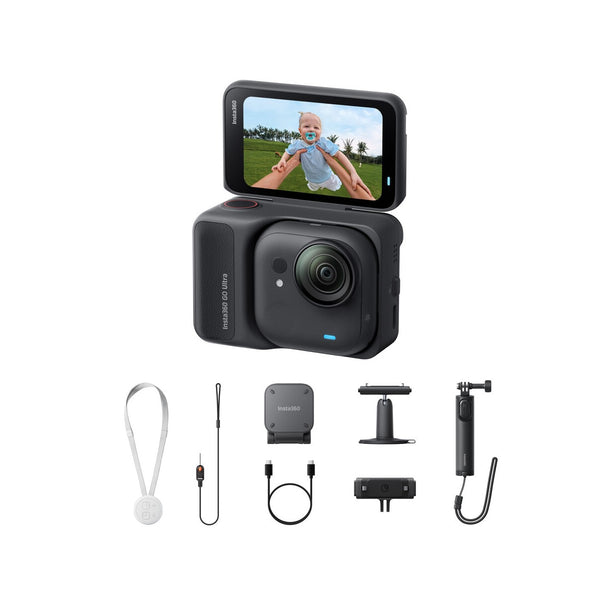 Insta360 GO Ultra Creator Bundle Action Camera - Black