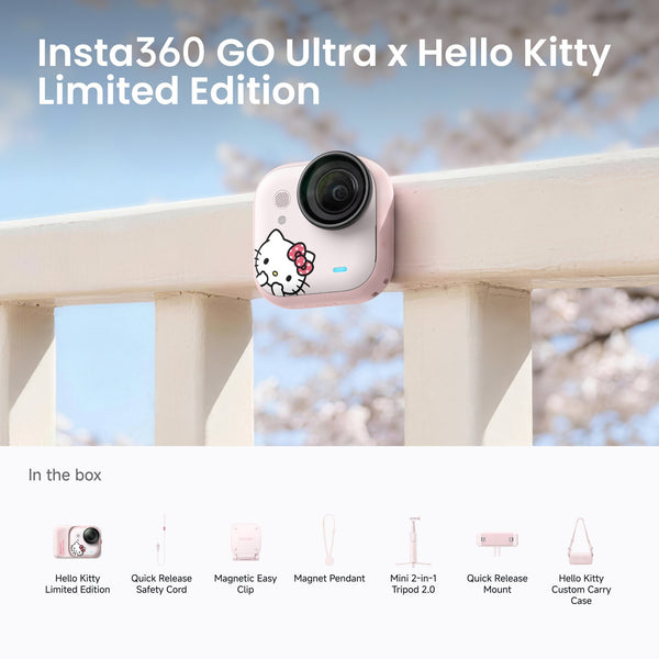 Insta360 GO Ultra Action Camera (Hello Kitty Limited Edition) — alternate view