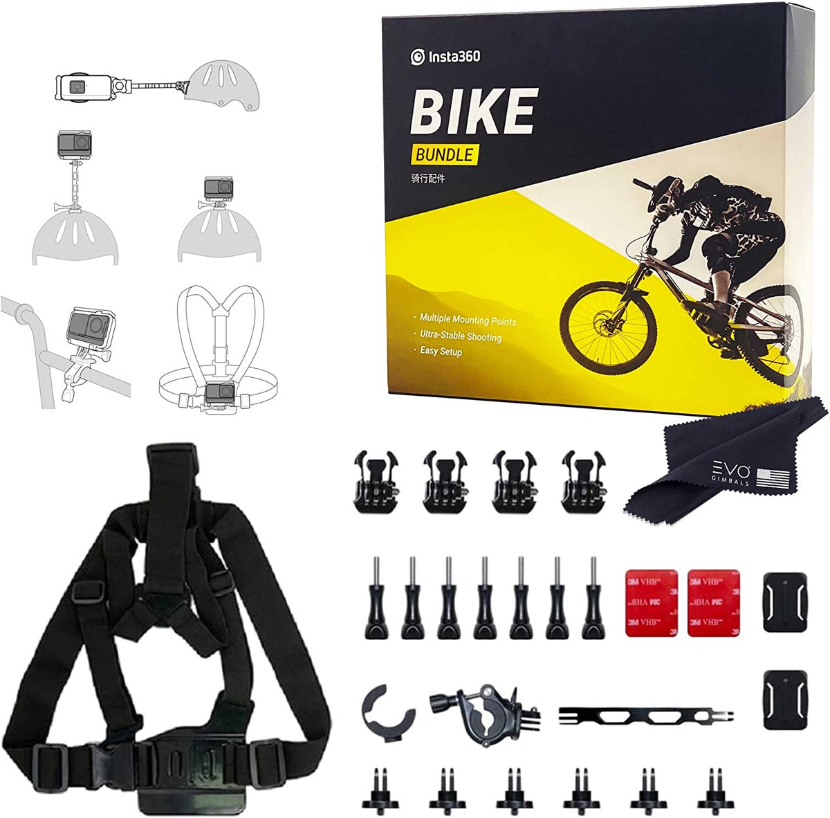 Insta360 Bike Bundle Upgraded