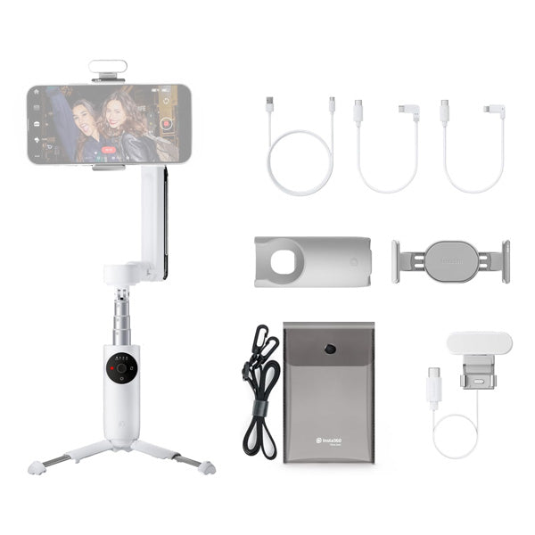 Insta360 FLOW 2 PRO Creator Bundle White