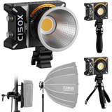 C150X COMBO 150W Handheld LED with V-Mount Batt Plate and Bowens Adp