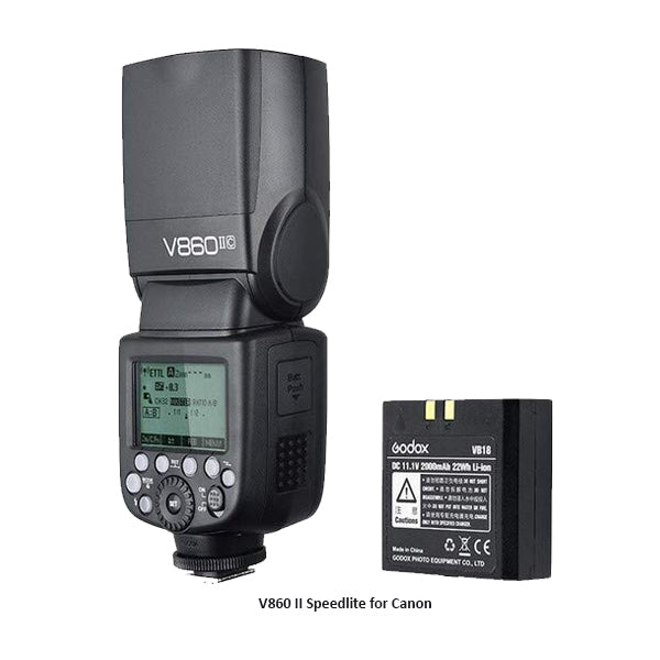 Godox V860II Speedlite Flash for Canon