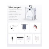 Shokz OpenMove Bone Conduction Headphones - White