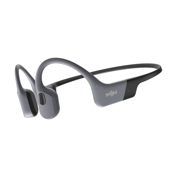 Shokz OpenSwim Waterproof Bone Conduction MP3 Headphones - Gray