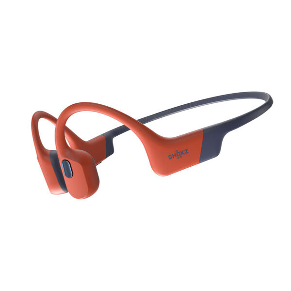 Shokz OpenSwim Waterproof Bone Conduction MP3 Headphones - Red