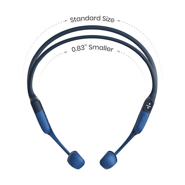 Shokz OpenRun Mini Bone Conduction Sport Headphones - Blue