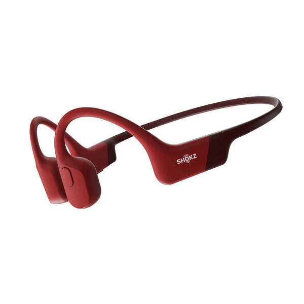 Shokz OpenRun Bone Conduction Sport Headphones - Red
