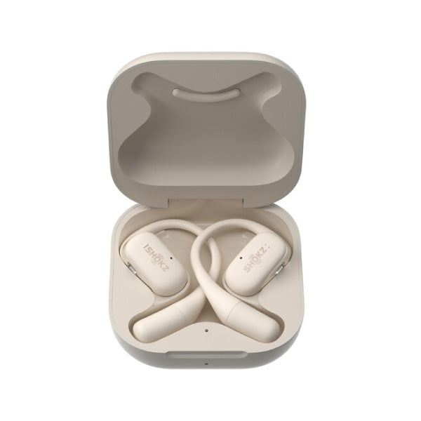 Shokz OpenFit True Wireless Open-Ear Earbuds - Beige