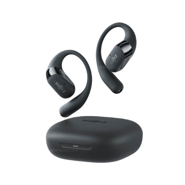 Shokz OpenFit 2+ Open-Ear Wireless Earbuds with ANC - Black — alternate view