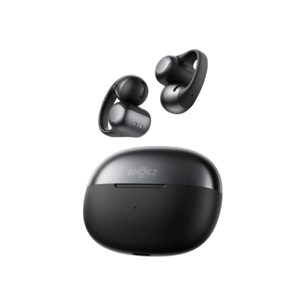 Shokz OpenDots One True Wireless Bone Conduction Earbuds - Black