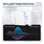 Lensgo 318C II 2.4Ghz Clip On Wireless Lavalier Microphone White