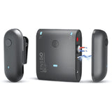 Lensgo 318C II 2.4Ghz Clip On Wireless Lavalier Microphone Black