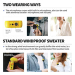 LYM348C YELLOW Wireless Mic