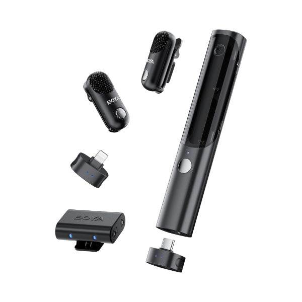 Boya Magic-02 2Tx+1Rx Wireless Microphone System