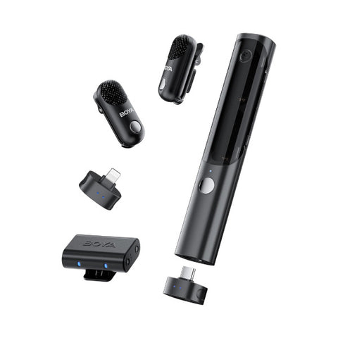 Boya Magic-02 2Tx+1Rx Wireless Microphone System