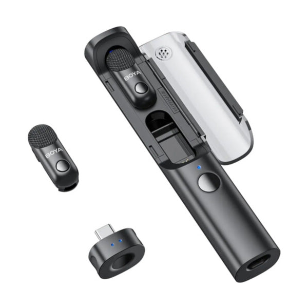 BOYA Magic-05 2Tx + 1Rx Wireless Microphone System